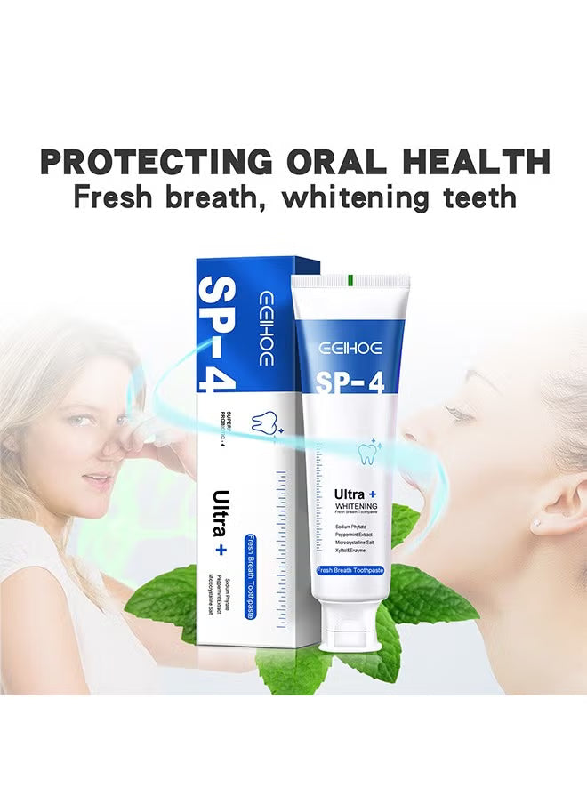 Whitening Probiotic Toothpaste Fresh Breath & Healthy Gums