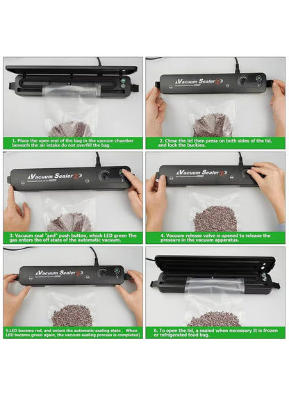 Kitchen Vacuum Sealer Airtight Food Storage Solution