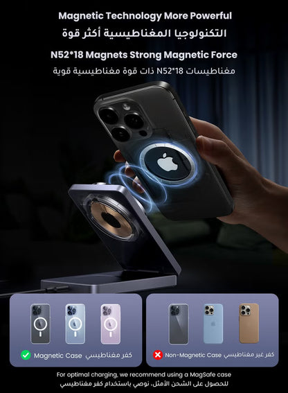 MagFlow Wireless Charging Pad Sleek Fast & Reliable