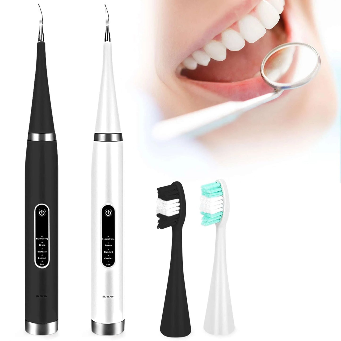 Smart Electric Toothbrush & Dental Cleaner Kit