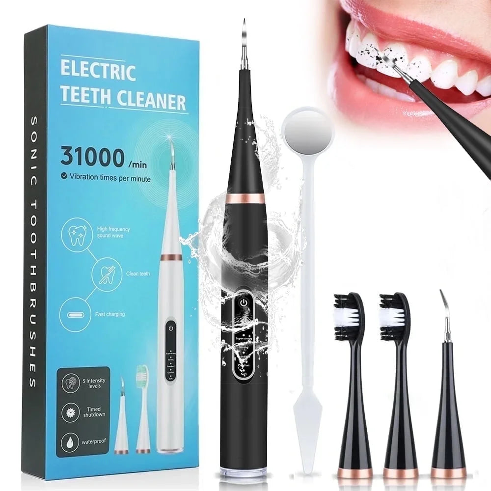 Smart Electric Toothbrush & Dental Cleaner Kit