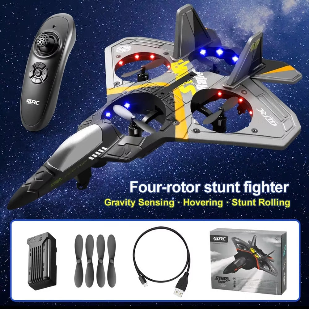 V17 RC Fighter Airplane 2.4G Remote Control Glider