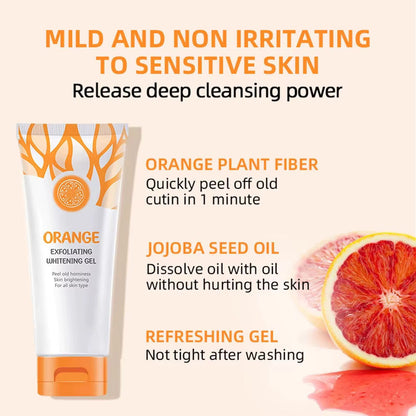Orange Brightening Exfoliating Gel Gentle Repair & Glow