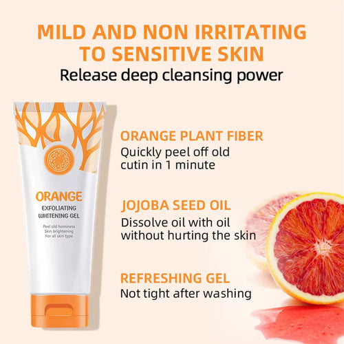 Orange Brightening Exfoliating Gel Gentle Repair & Glow